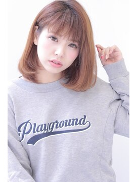 オウル(Owll) ナチュラルカール[mignon]大人オシャレ耳かけミディアム