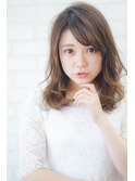 ふわくしゅミディアムヘアー