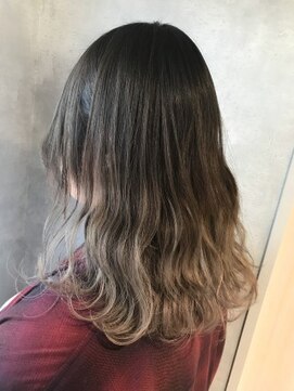 アンククロス 表参道(ANKH CROSS) オリーブグレージュグラデーション