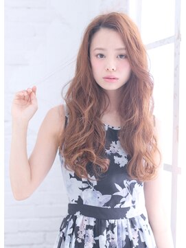 ヘアーズ ベリー 古市店(hairs BERRY) クセ毛を活かしたやわらかな立体ロング