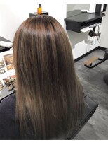 ヘアーコントレイル(hair contrail) #highlight