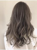 外国人風カラー＊グレージュ 担当 坂本