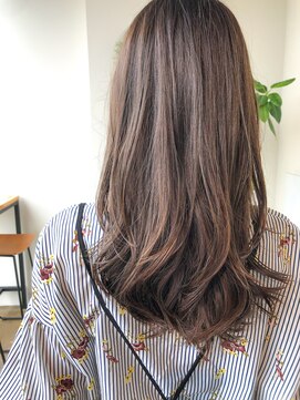 ヘアサロン ピース(hair salon PIECE) レイヤーカット 髪質改善 ブリーチなし 透明感グレージュ