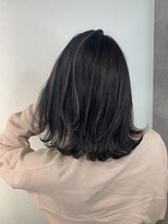 アンダーバーホワイト 天神店(_WHITE)&nbsp;ハイライトダークアッシュ