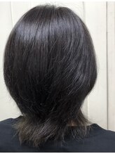 サロン ド パレ サカエ ナチュラルレイヤーミディスタイル