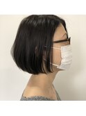 大人のショートボブ