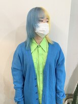 デヴェロペ(Devellope.)&nbsp;【Devellope.】千葉担当　ウルフカット　ハイトーンカラー