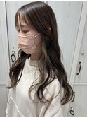 お洒落インナーカラー