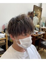 ギフト ヘアー サロン(gift hair salon)&nbsp;前下がりツイストスパイラルパーマ☆