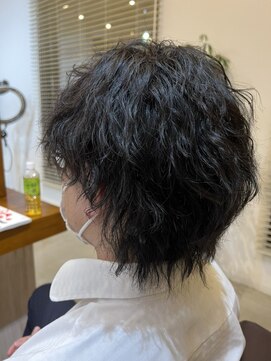 ラ メール ヘア デザイン(La mer HAIR DESIGN) ナチュラルウルフ×ツイストスパイラル◎