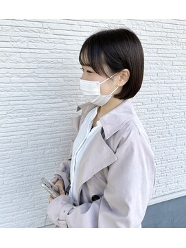 レノ(RENO) 切りっぱなしボブ@20代30代40代