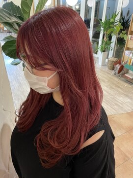 ヘアルーム フラット(HAIR ROOM flat) ローズカラー