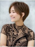 前髪長め大人ショート20代30代40代【AIN.表参道】川原大地