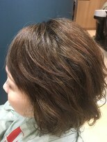 ヘアサロンアンドヘアメイクディー(hair salon hair make D)&nbsp;仙台D　ミディアムレイヤーナチュラルブラウンウェービングstyle