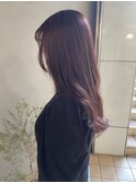 【sasaoka】pink brown