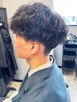 デネブ(Deneb)&nbsp;爽やかマットショート☆ビジネス刈り上げツーブロックブラック