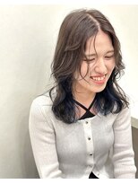 ハナ ビューティーヘアー(hana.)&nbsp;グラデーション風カラー