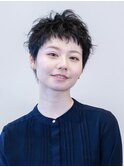 ベリーショート/ショートカット/レイヤーカット/顔周り/骨格補正