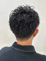 ラギッド 大野城店(RUGGED)&nbsp;ナチュラルパーマ　ニュアンス　ツーブロック　清潔感