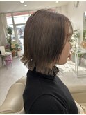 切りっぱなしボブ