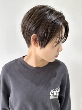 フォーク FOLK 【FOLK】赤みなし透明感グレージュ☆似合わせ刈り上げショート♪