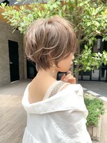 アロ 大阪梅田(alo)&nbsp;川原拓也#大阪梅田駅#ショートボブ#顔周りミディアム#白髪ぼかし