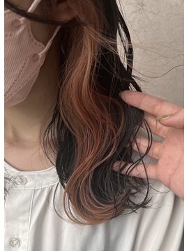 インフィニティー infinity HAIR SPACE BLOOM インナーオレンジ