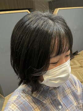 アルター(aL ter) 【ボブ×顔周りカット】セミディア/シアーカラー/鎌取/林愛華