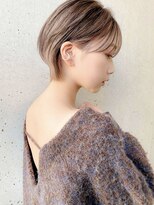 ラフ 新宿(Laff)&nbsp;新宿 大人可愛い 20代30代40代 丸みショート 切りっぱなしボブ