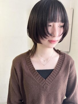 テトラ バイ ネオリーブ 横浜西口店(tetra by neolive) 顔周りカット　シャギーウルフ　ウルフカット　横浜