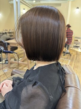 トータルビューティーサロン プリエ(prier) タッセルボブ/ショートボブ/韓国風スタイル/韓国風ヘア