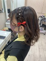 ルナクレセント (Luna crescent) 編み込みひつじヘア