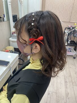 ルナクレセント (Luna crescent) 編み込みひつじヘア