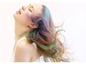 【筋感&立体感抜群♪】ブリーチハイライト&アドミオカラー　￥19,000