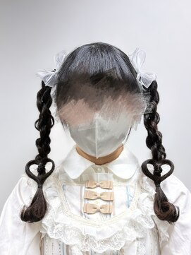 アールエーサロンモノクロ 秋葉原(RA SALON モノクロ) 四つ編みツインテール