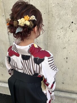 アルツディレット(ALTS diletto) 【ALTS diletto】袴ヘアセット&着付け×卒業式アレンジ