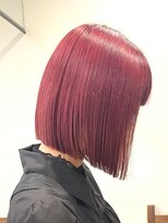 テーラヘアー 四街道店(TELA HAIR) 赤髪ボブ