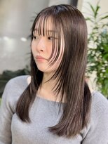 ハヤシ(HAYASHI) イメチェンワイドバング美髪似合わせカットくびれミディ