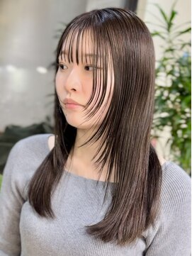 ハヤシ(HAYASHI) イメチェンワイドバング美髪似合わせカットくびれミディ