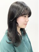 【morio松戸　アイダ】顔まわりレイヤー艶髪レイヤースタイル