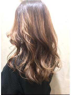 ヘアカフェ コトノハ(hair cafe Kotonoha) 【コトノハ】色っぽレイヤーグラデカラーボリュームレイヤー