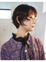 ウィットサークル(wit circle)&nbsp;お顔まわりにレイヤーを入れたショートパーマ