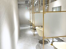ミヨン 京橋店(miyon)の雰囲気（半個室でゆったりとカット/カラー/髪質改善を楽しんで頂けます♪）