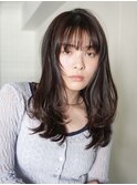 韓国レイヤー/くびれレイヤー/顔周りレイヤー/ケアブリーチ