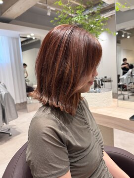 シュク 高円寺(SYUK) SYUK kazu 【高円寺 ピンク 髪質改善 ハイライト 】