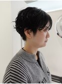 くせ毛/癖毛/ショート