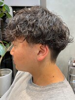 エリマバイフィフス 調布(elima by fifth)&nbsp;波巻きスパイラルパーマツーブロックマッシュパーマ調布