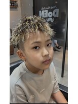 ドゥーエン 緑橋店(DoEN)&nbsp;キッズハイライト/キッズツイストスパイラルパーマ