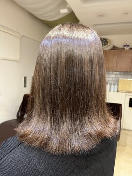 オルガ ヘアアンドメイク(Oluga hair&make) ブリーチなしベージュ