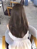 コート 表参道(Cote)&nbsp;美髪レイヤーカット／顔まわりレイヤー／ロングレイヤ 一/前髪